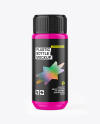 Glossy Plastic Bottle Mockup