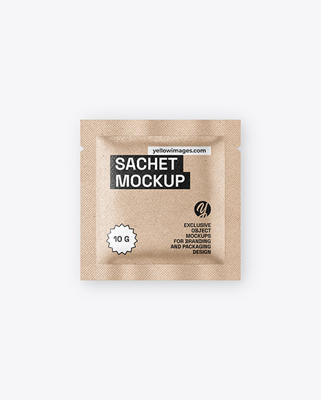 Kraft Sachet Mockup