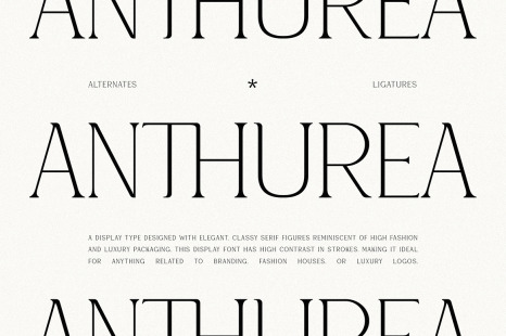 Anthurea - Classic Serif Font