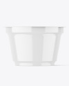 Glossy Yogurt Cup Mockup