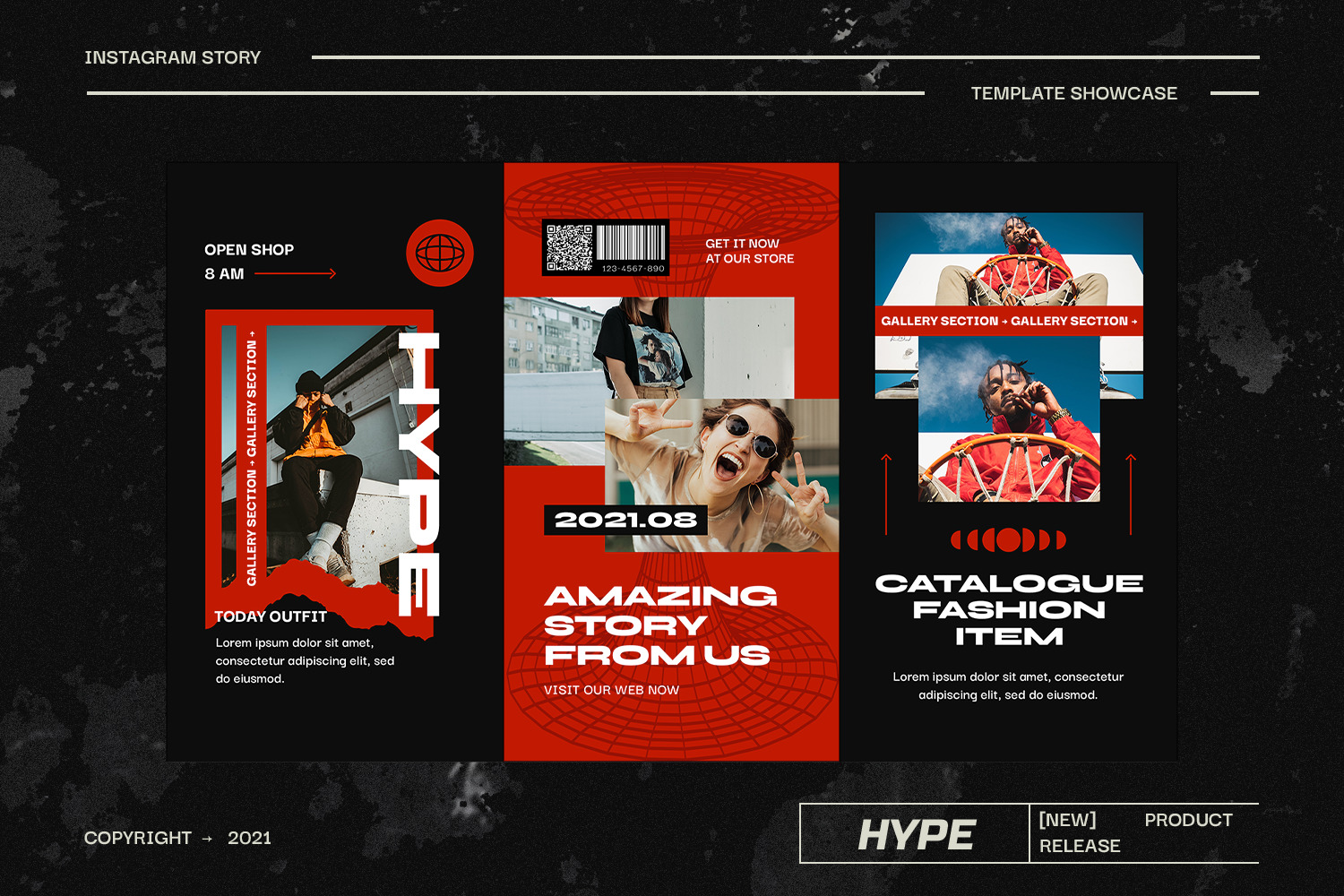 Gregalia Urban Instagram Templates