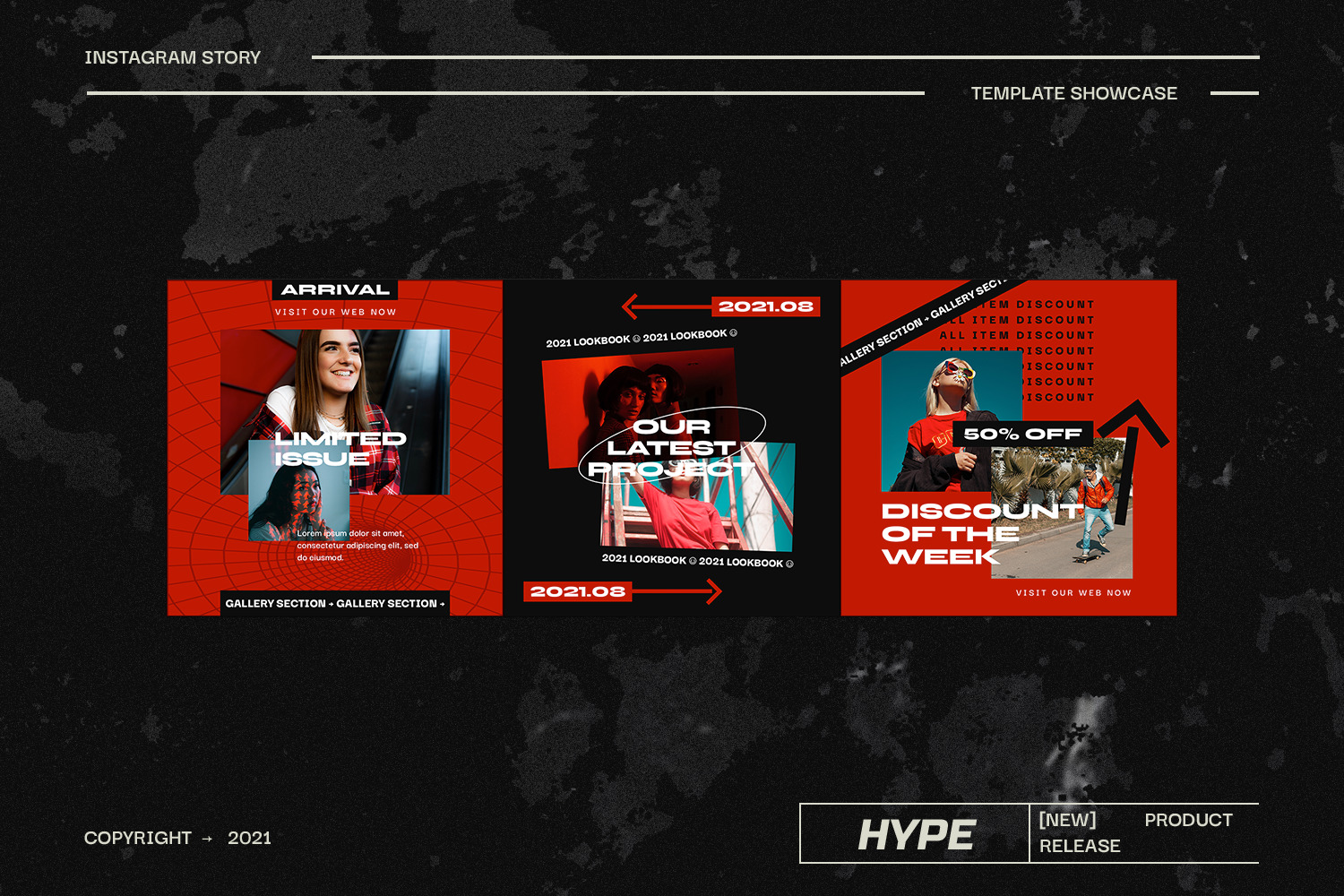 Gregalia Urban Instagram Templates