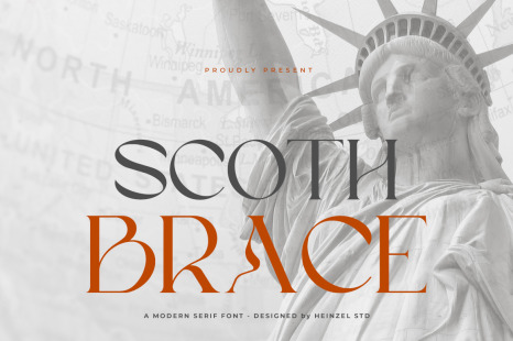 Scoth Brace - Modern Serif Font