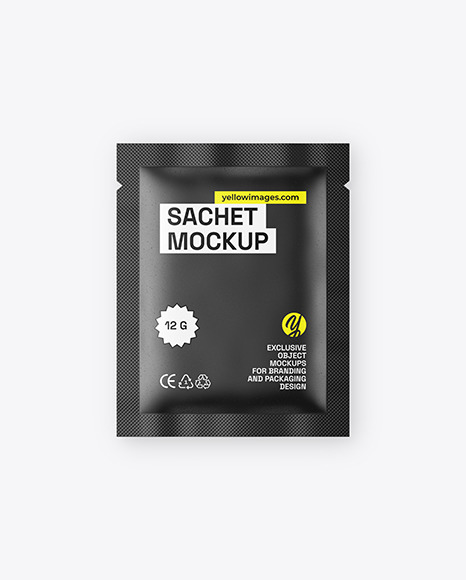 Paper Sachet Mockup