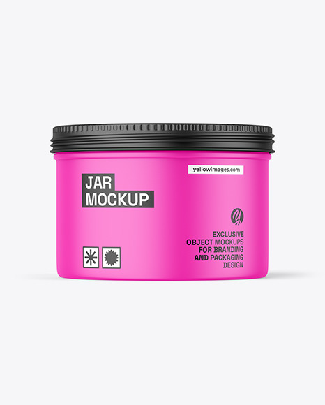 Matte Jar Mockup