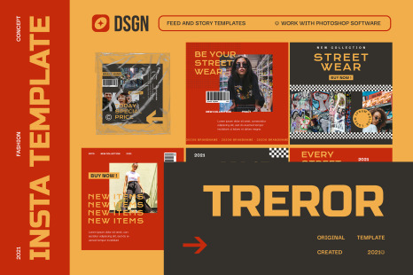 Treror Urban Instagram Templates