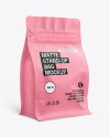 Matte Coffee Bag Mockup