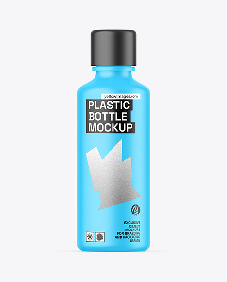 Matte Cosmetic Bottle Mockup