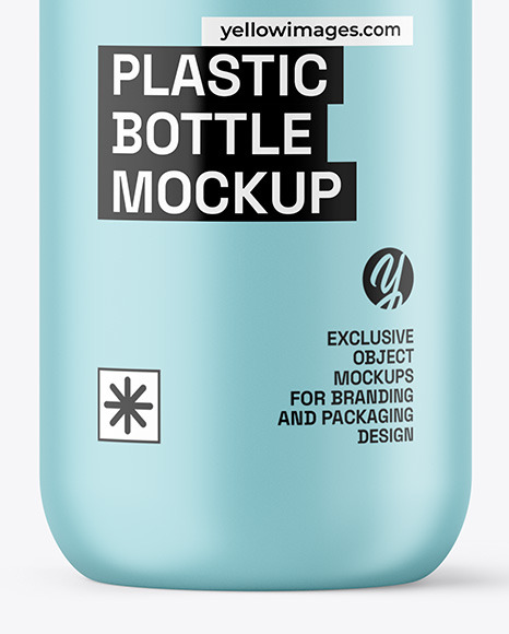 Frosted Liquid Soap Cosmetic Bottle with Pump Mockup