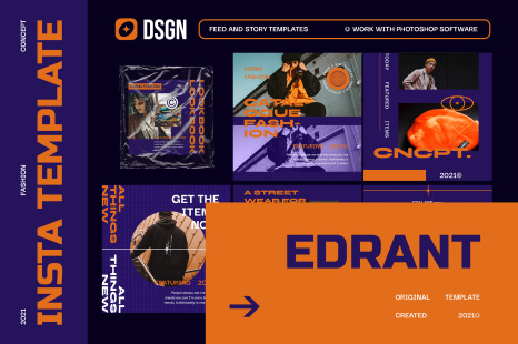 Edrant Urban Instagram Templates