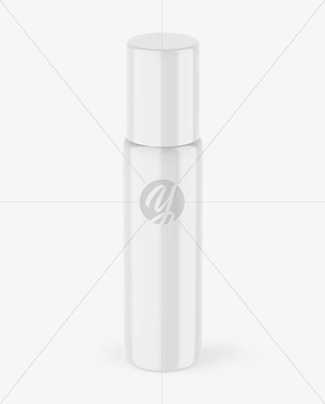 Glossy Roll-On Deodorant Mockup