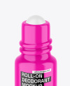 Glossy Roll-On Deodorant Mockup