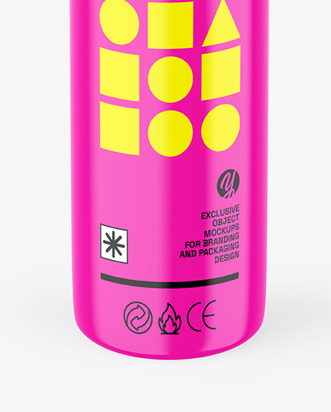 Glossy Roll-On Deodorant Mockup