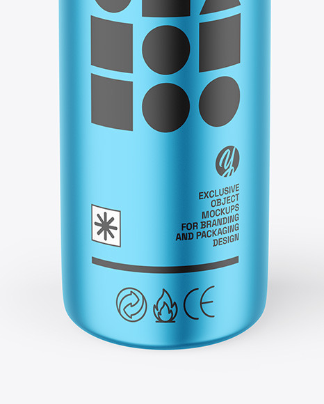 Metallized Roll-On Deodorant Mockup