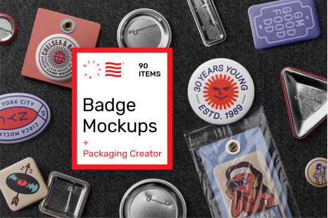 Badge Mockups