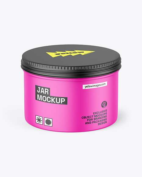 Matte Jar Mockup
