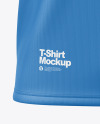 Mandarin Collar T-Shirt Mockup