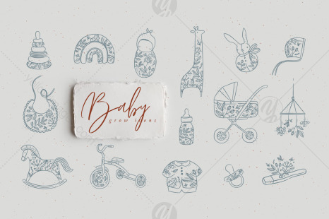 Baby Grow Icons