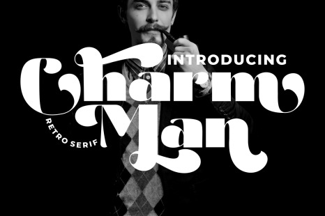 Charm Man - Retro Serif Font