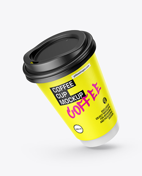 Paper Coffee Cup Mockup