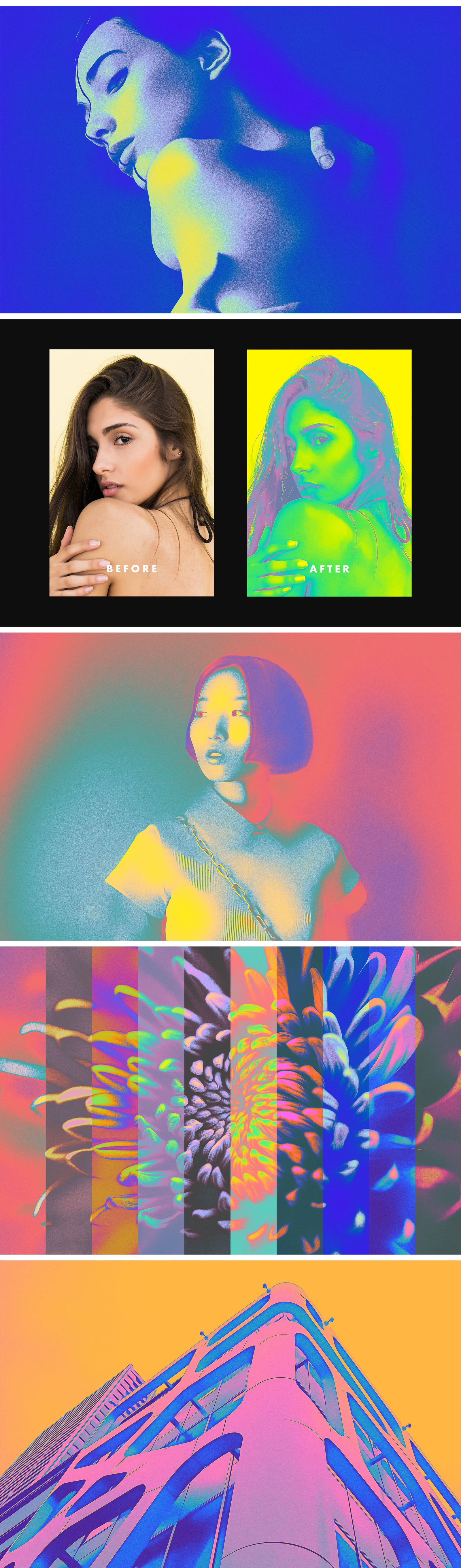 Hypnotic Oil Paint Effect