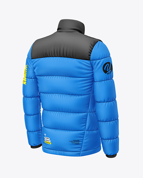 Matte Down Jacket Mockup