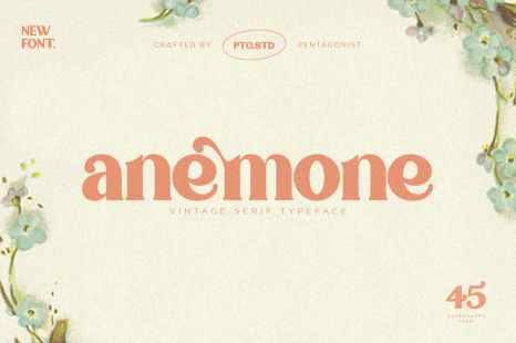 Anemone | Vintage Serif