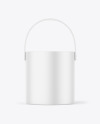 Matte Bucket Mockup