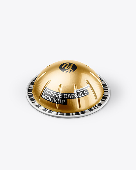 Metallic Coffee Capsule