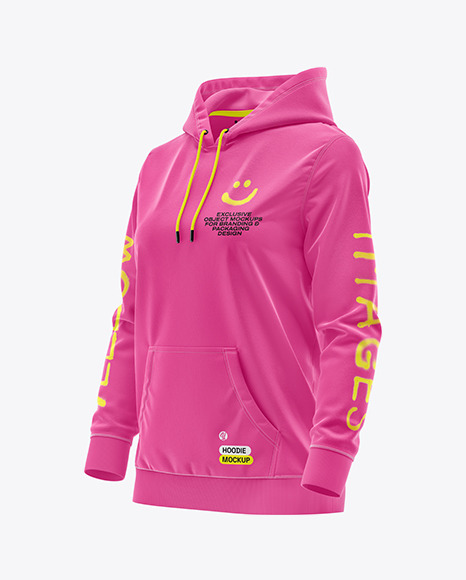 Women&#039;s Hoodie Mockup