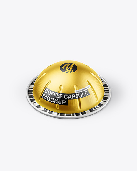 Matte Metallic Coffee Capsule