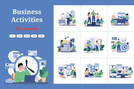 M552_Business Activities Illustration_Part 02