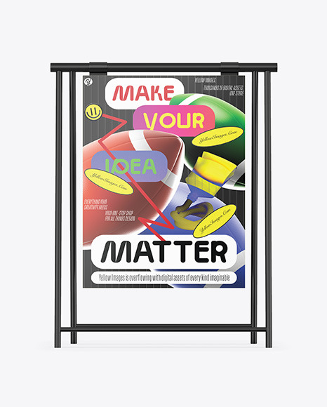 Advertising Stand Mockup