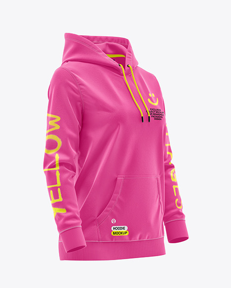 Women&#039;s Hoodie Mockup