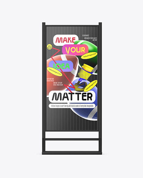 Advertising Stand Mockup