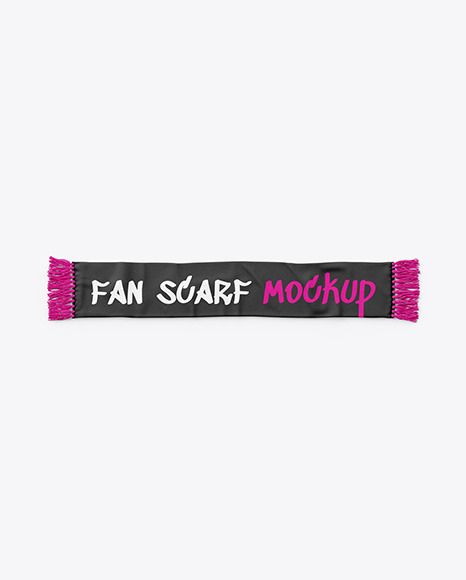Fan Scarf Mockup