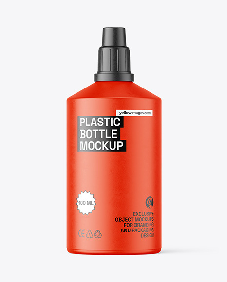 Matte Bottle Mockup