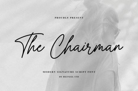 The Chairman - Modern Signature Script