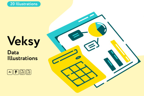 Veksy Data Illustrations