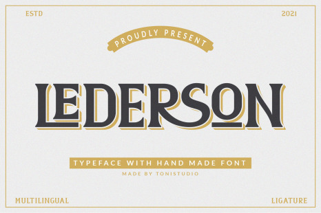 LEDERSON FONT
