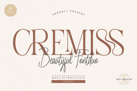 CREMISS Font Duo