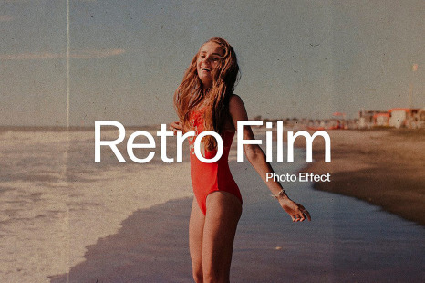 Retro Film Photo Effect