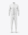 Men's Sport Suit Mockup - Front View