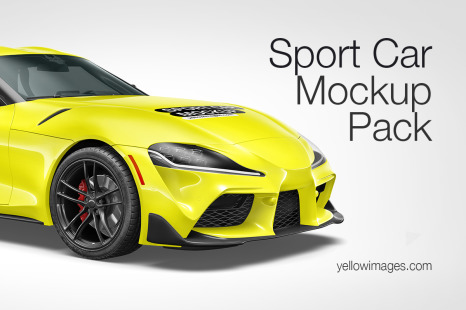 Sport Car Mockup Pack