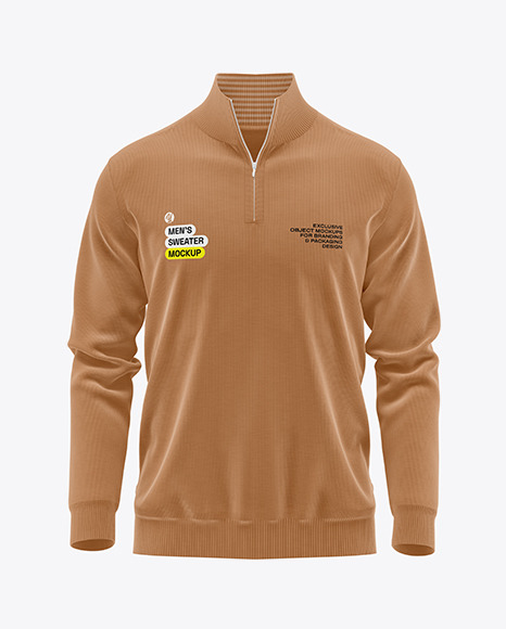 Men&#039;s Sweater Mockup