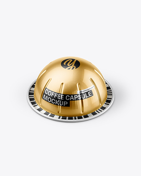 Metallic Coffee Capsule