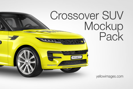 Crossover SUV Mockup Pack