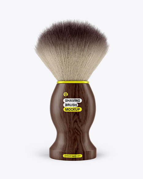 Shaving Brush Mockup