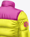 Metallic Down Jacket Mockup