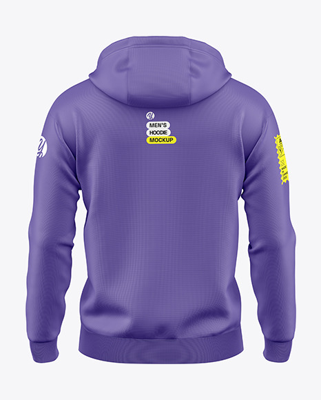 Hoodie Mockup - Back View